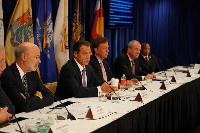 Governors Wolf, Cuomo, Lamont, and Murphy